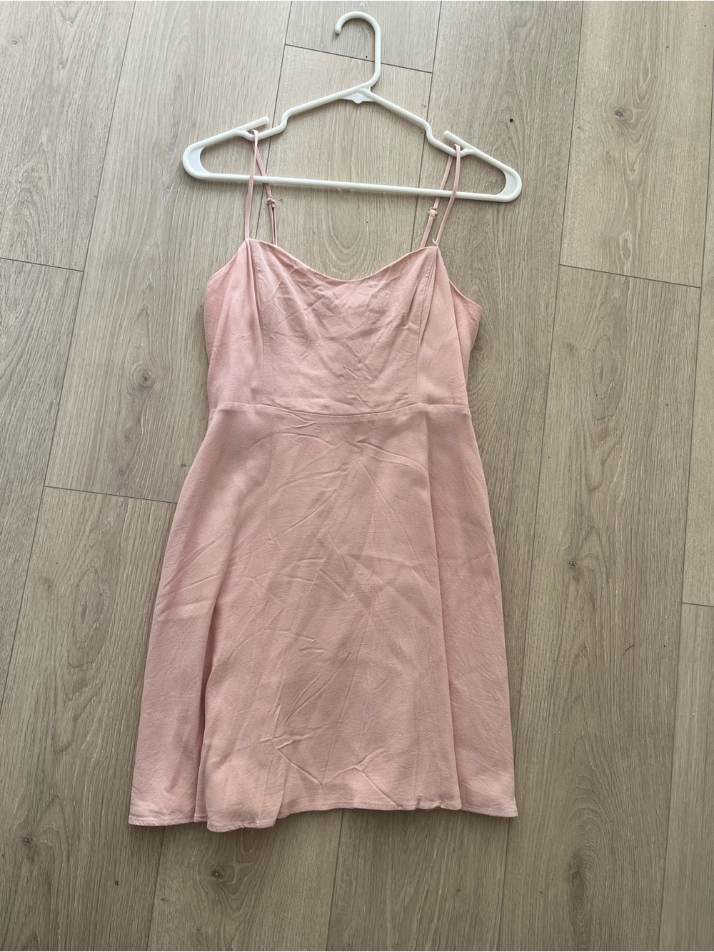 Light pink Sunday Best spaghetti strap dress